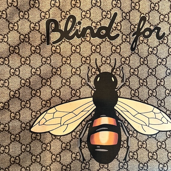 Gucci Tote “blind for love” - Picture 7 of 13